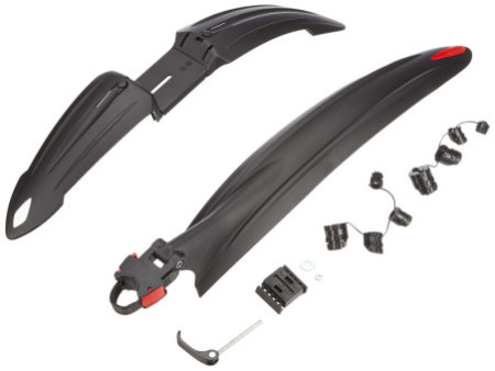 FISCHER Kit de garde-boue pour vélo 26-29' (66,04-73,66 cm)