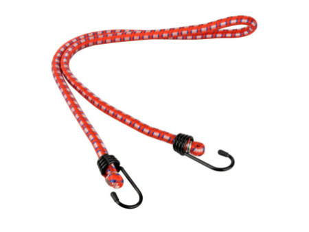 FISCHER Tendeur élastique de vélo, longueur: 1.000 mm, rouge