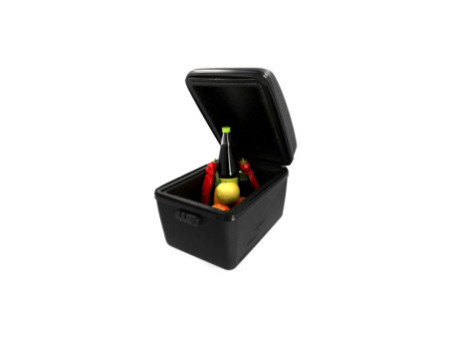 FISCHER Sac isotherme pour porte-bagages de vélo, noir