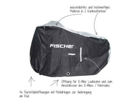 FISCHER Housse pour vélo 'Premium', (L)2.000 x (H)1.100 mm