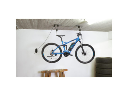 FISCHER Porte-vélo élévateur PLUS, capacité: 30 kg, noir