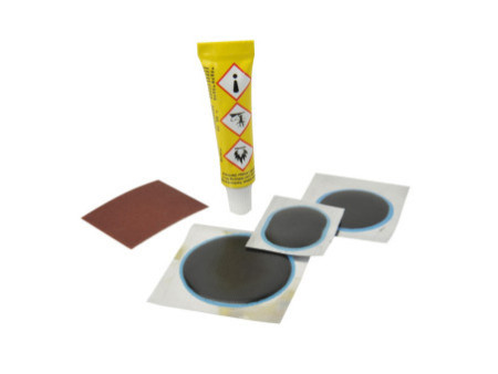 FISCHER Boîte de rustines pour pneu de vélo, 5 pièces