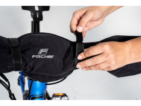 FISCHER Housse de protection pour écran et guidon pour vélo