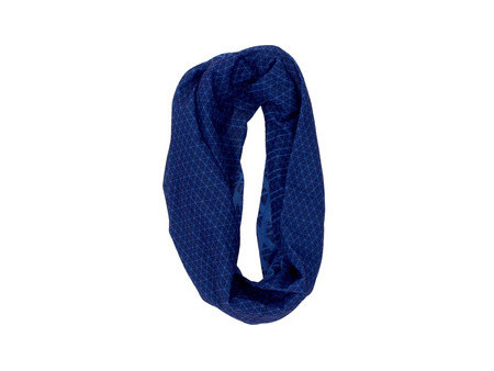 FISCHER Tour de cou, microfibre, bleu