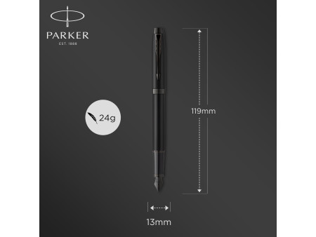 PARKER Stylo plume IM Chromatique, noir