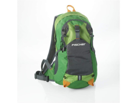 FISCHER Sac à dos avec filet pour casque, vert/gris
