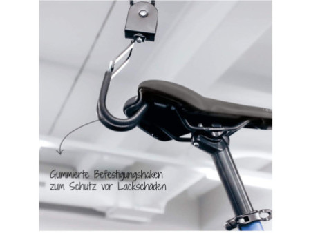 FISCHER Lève-vélo PROFIPLUS, capacité de charge: 57 kg, noir