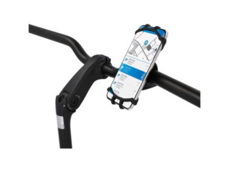 FISCHER Support smartphone pour vélo en silicone, noir