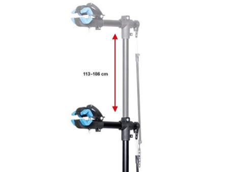FISCHER Pied d'atelier vélo Premium, charge max. : 35 kg