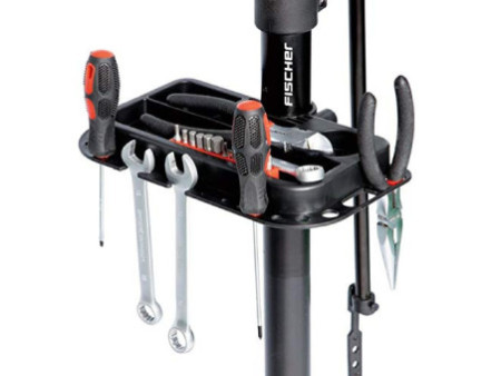 FISCHER Pied d'atelier vélo Premium, charge max. : 35 kg