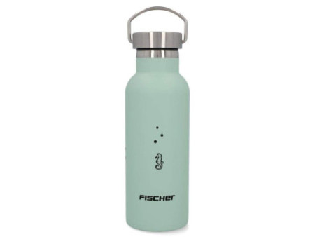FISCHER Gourde pour cycliste Girl, acier inoxydable, vert