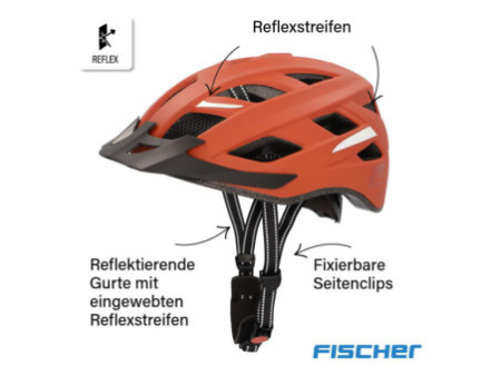 FISCHER Casque de vélo 'Urban Plus Miami', taille: S/M