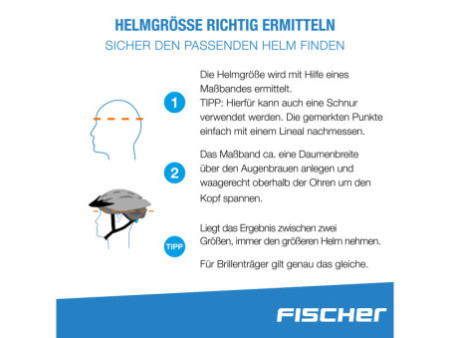 FISCHER Casque de vélo 'Urban Plus Boston', taille: S/M