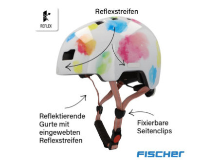 FISCHER Casque de vélo enfant 'BMX Game', taille: S/M