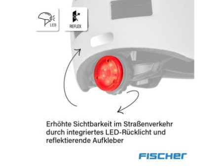FISCHER Casque de vélo enfant 'BMX Game', taille: S/M