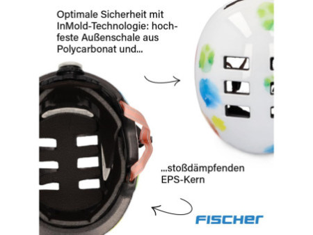 FISCHER Casque de vélo enfant 'BMX Game', taille: S/M