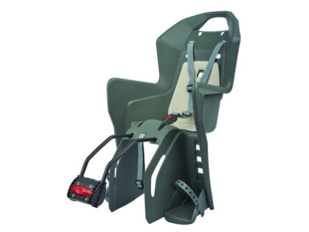 FISCHER Siège enfant de vélo, gris / noir