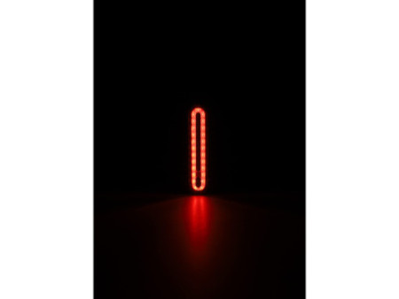 FISCHER Set d'éclairage de vélo à LED rechargeable, 30 lux