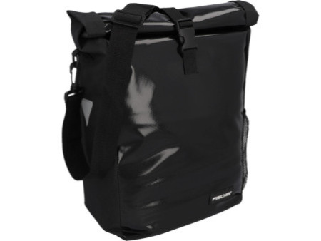 FISCHER Sacoche de vélo type coursier, noir
