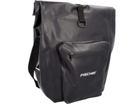 FISCHER Sacoche de porte-bagages de vélo Tour, noir