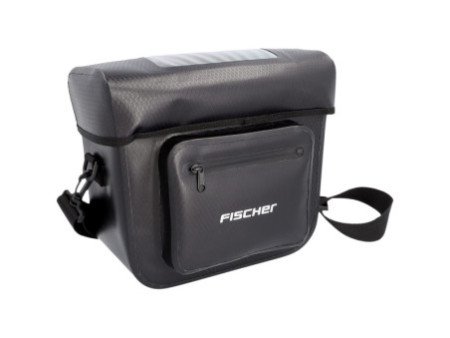 FISCHER Sacoche de guidon de vélo Tour, noir