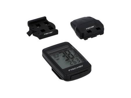 FISCHER Compteur de vélo Radio Solar FitPlus, 27 fonctions