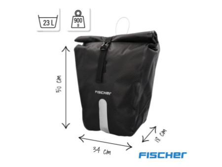FISCHER Sacoche pour vélo PLUS Emendo