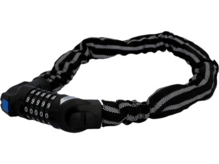 FISCHER Chaîne antivol pour vélo Reflex Code, (L)800 mm