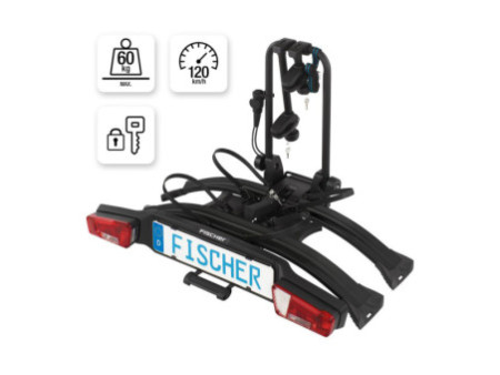 FISCHER Porte-vélos d'attelage 'RoadLine Black'