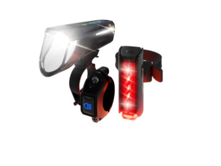 FISCHER Kit d'éclairage LED rechargeable TWIN STOP