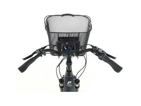 FISCHER Panier pour guidon de vélo E-Bike PLUS, noir