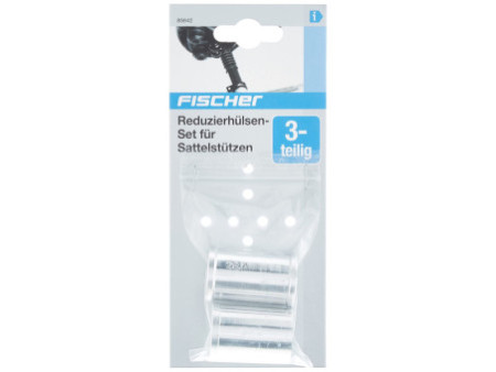 FISCHER Réducteur de tige de selle de vélo, set de 3