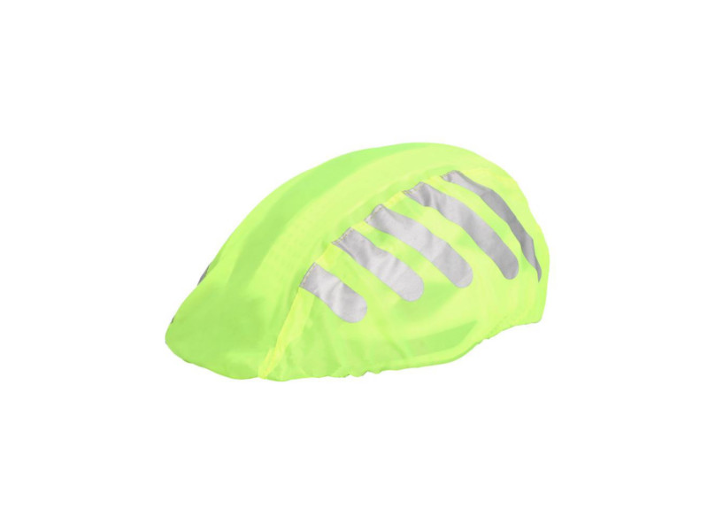 FISCHER Housse imperméable pour casque de vélo, jaune fluo