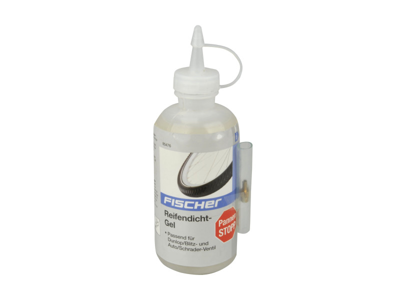 FISCHER Gel anti-crevaison, pour 2 chambres à air, 350 ml