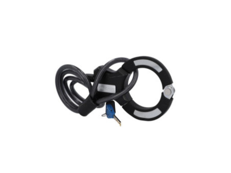 FISCHER Antivol-menotte pour vélo, longueur: 1.200 mm