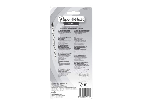 Paper:Mate Effaceur d'encre 'Magic +', carte blister de 10