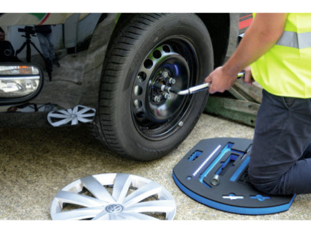 HEYTEC Kit de démontage de roues, équipé, 8 pièces