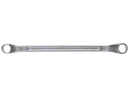 HEYTEC Clé polygonale contrecoudée, 12 x 13 mm,