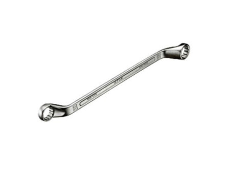 HEYTEC Clé polygonale contrecoudée, 18 x 19 mm,