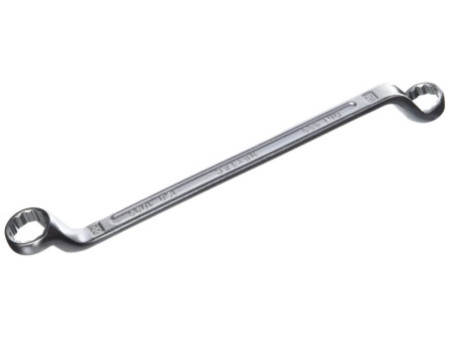 HEYTEC Clé polygonale contrecoudée, 20 x 22 mm,