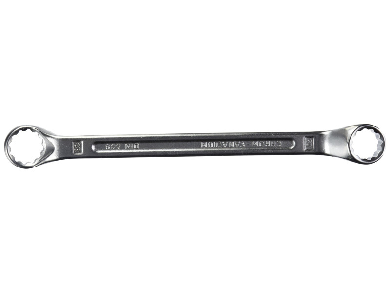 HEYTEC Clé polygonale contrecoudée, 25 x 28 mm,