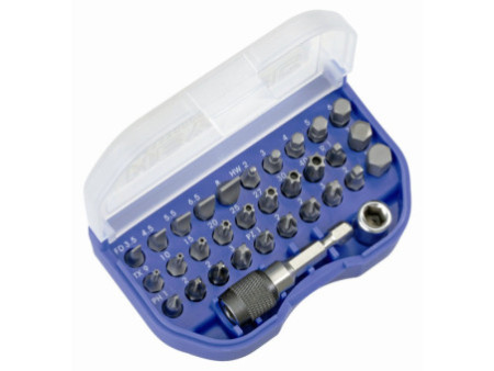 HEYTEC Boîte de jeu d'embouts, équipé, 32 pièces