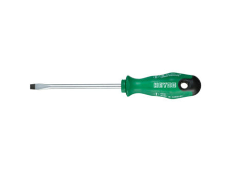 HEYCO Tournevis, plat 1,6 x 10 x 200mm, manche bicomposant