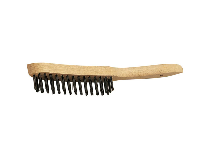 HEYCO Brosse métallique, 3 rangées