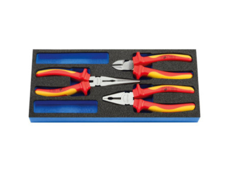 HEYTEC Module* Jeu de pinces VDE, 3 pièces