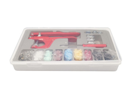 KLEIBER Kit de boutons pression avec pince, 150 pièces