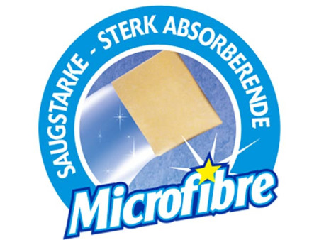 Spontex Chiffon microfibre pour fenêtre, jaune