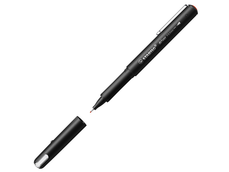 STABILO Feutre d'écriture dr!ver, fin, rouge
