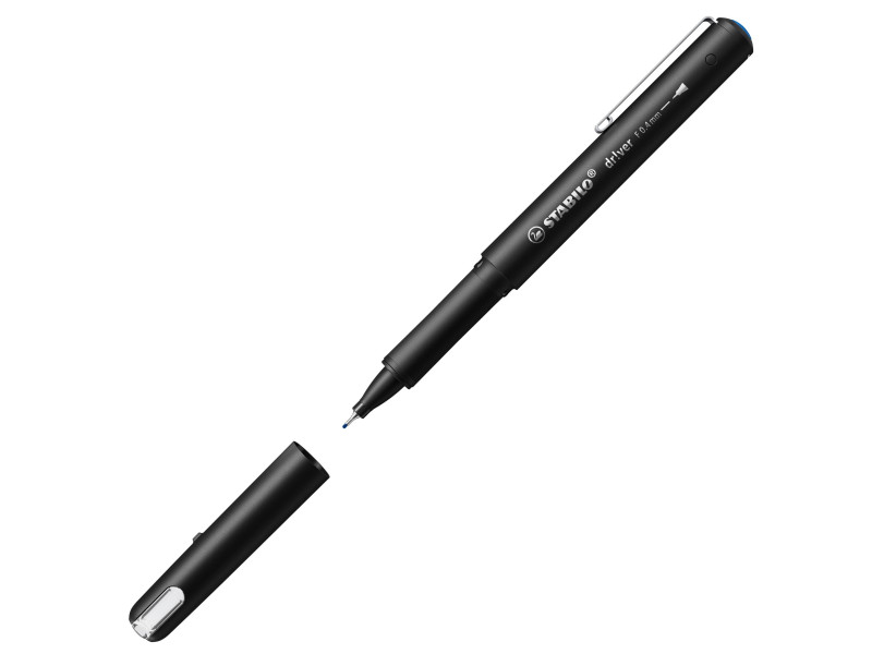 STABILO Feutre d'écriture dr!ver, fin, bleu