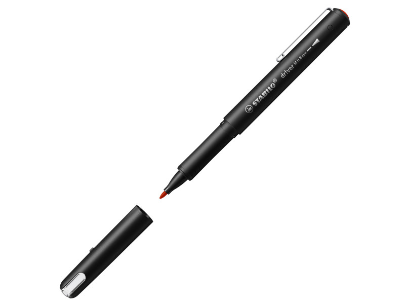 STABILO Feutre d'écriture dr!ver, medium, rouge